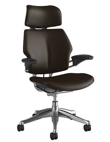 Кресло HUMANSCALE FREEDOM (TL21A), кожаное, эргономичное