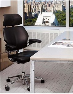 Кресло HUMANSCALE FREEDOM (TL21A), кожаное, эргономичное 2