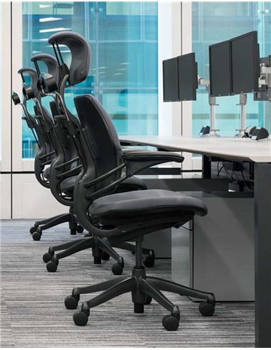 Кресло HUMANSCALE FREEDOM (O005), тканевое, эргономичное