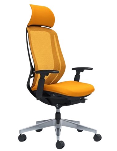 Кресло OKAMURA SYLPHY EXTRA HIGH BACK (ORANGE) для руководителя