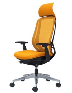 Кресло OKAMURA SYLPHY EXTRA HIGH BACK (ORANGE) для руководителя 2