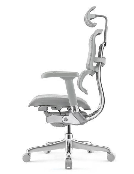 Кресло ERGOHUMAN ELITE 2 (EHE2-AG-HAM-5D-L, сетка T-168-B2 Natural), ергономичное