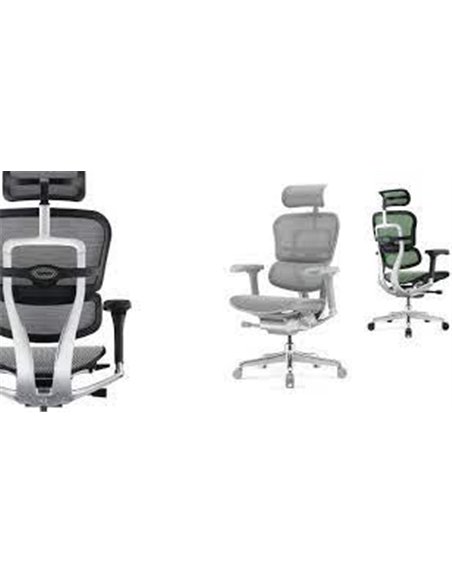 Кресло ERGOHUMAN ELITE 2 (EHE2-AG-HAM-5D-L, сетка T-168-B2 Natural), эргономичное