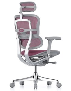 Кресло ERGOHUMAN ELITE 2 (EHE2-AG-HAM-5D-L, сетка T-168-B5 Pink), эргономичное 2