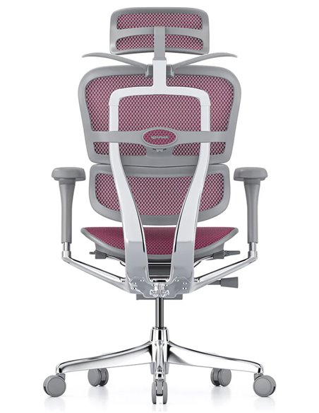 Кресло ERGOHUMAN ELITE 2 (EHE2-AG-HAM-5D-L, сетка T-168-B5 Pink), эргономичное