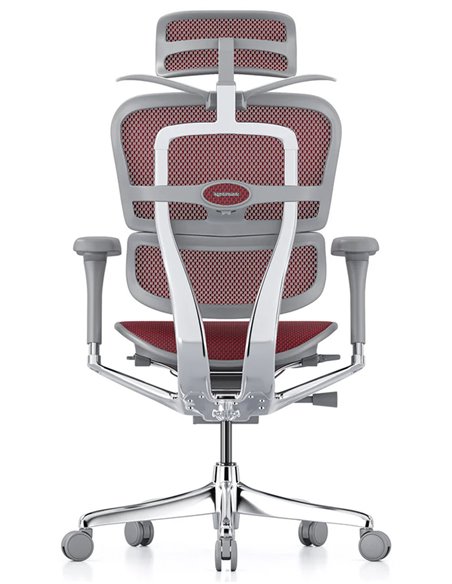 Кресло ERGOHUMAN ELITE 2 (EHE2-AG-HAM-5D-L, сетка T-168-B3 Scarlet), эргономичное
