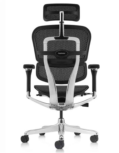 Кресло ERGOHUMAN LUXURY 2 (EHL2-AB-HAM-5D-L, сетка Т-168-B1 Black), эргономичное