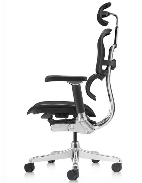 Кресло ERGOHUMAN LUXURY 2 (EHL2-AB-HAM-5D-L, сетка Т-168-B1 Black), эргономичное