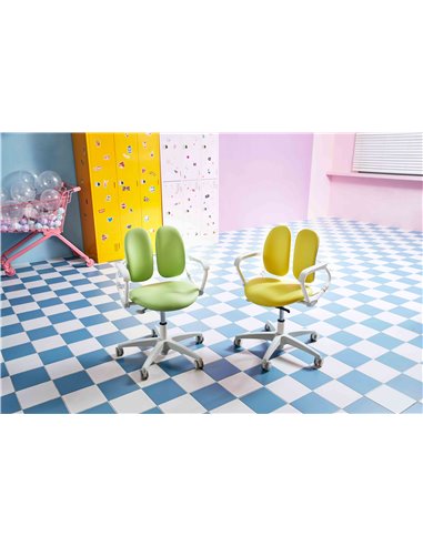 Кресло DUOREST MILKY (MI-218DSF MILD GREEN), детское, ортопедическое