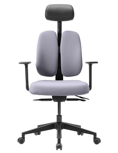 Кресло DUOREST GOLD D2500G-DAS GREY, ортопедическое, серый цвет