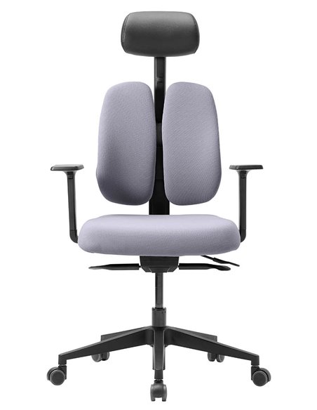 Кресло DUOREST GOLD D2500G-DAS GREY, ортопедическое, серый цвет