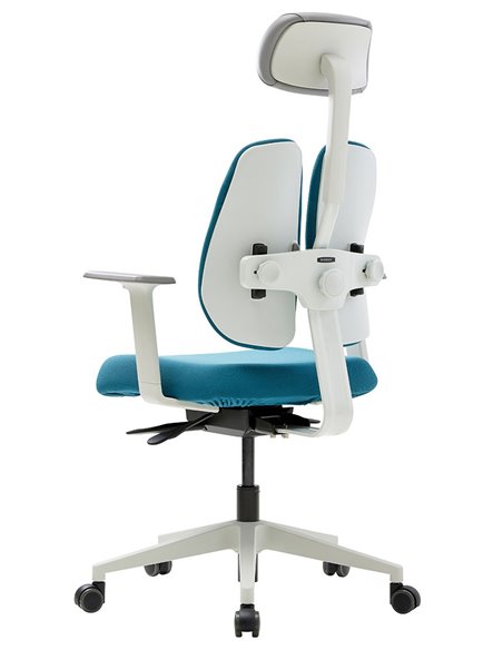 Кресло DUOREST GOLD D2500G-DASW BLUE-GREEN, ортопедическое