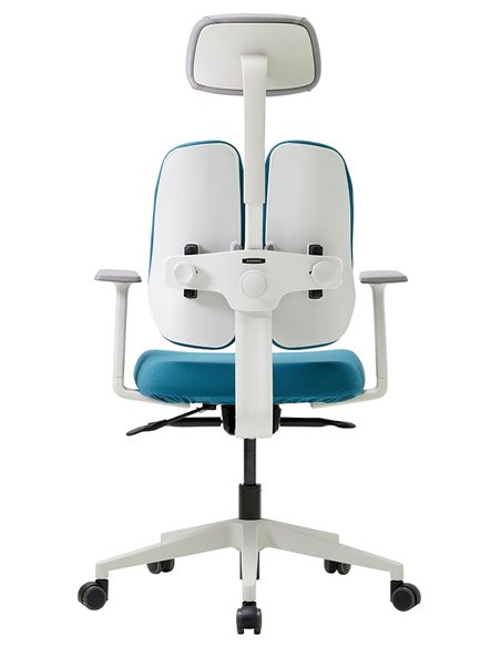 Кресло DUOREST GOLD D2500G-DASW BLUE-GREEN, ортопедическое
