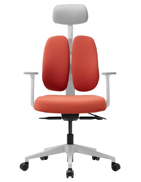 Кресло DUOREST GOLD D2500G-DASW RED, ортопедическое