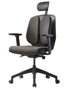 Кресло DUOREST ALPHA HBDA-S BLACK, ортопедическое 2