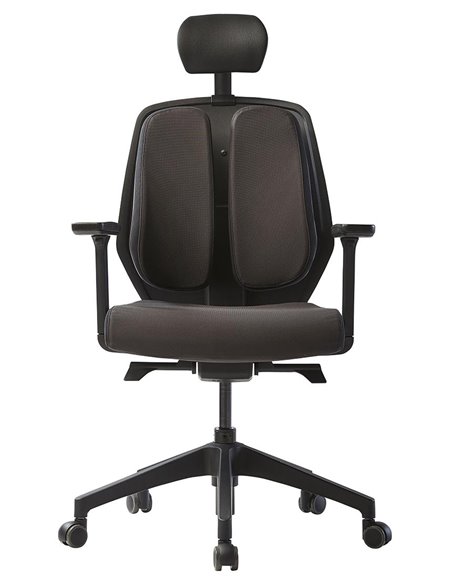 Кресло DUOREST ALPHA HBDA-S BLACK, ортопедическое