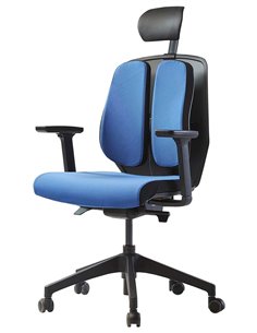 Кресло DUOREST ALPHA HDBA-S BLUE, ортопедическое 2