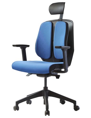Кресло DUOREST ALPHA HDBA-S BLUE, ортопедическое