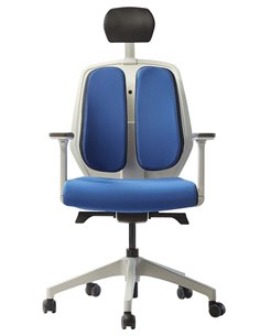 Кресло DUOREST ALPHA HDBA-SW BLUE, ортопедическое 2