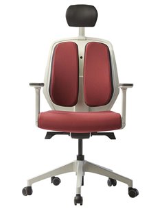 Кресло DUOREST ALPHA HDBA-SW RED, ортопедическое 2