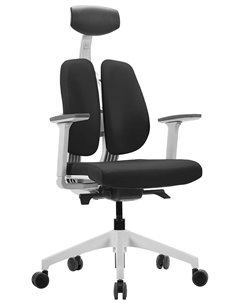 Кресло DUOREST D2 WHITE/GREY, ортопедическое