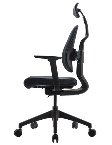 Кресло DUOREST D2 BLACK/GREY, ортопедическое