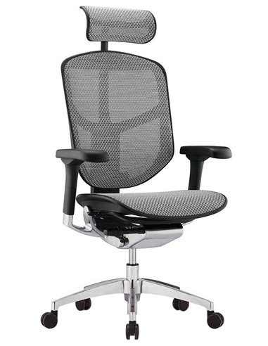 Кресло ENJOY ELITE 2 (EJE2-AB-HAM-5D-L, сетка T-168-B2 Natural), эргономичное
