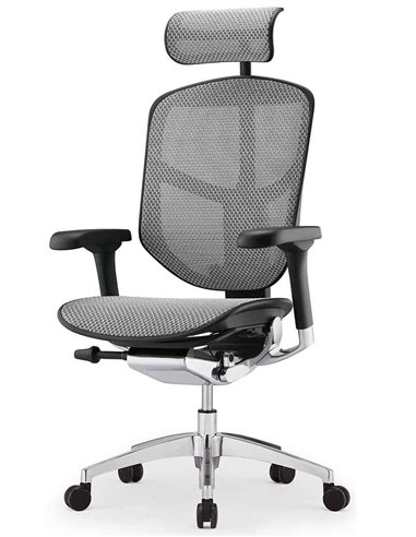 Кресло ENJOY ELITE 2 (EJE2-AB-HAM-5D-L, сетка T-168-B2 Natural), эргономичное