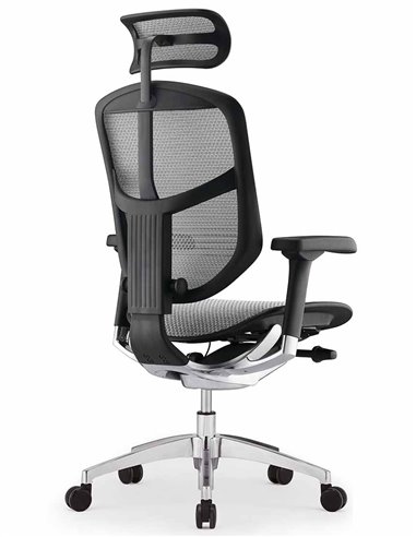 Кресло ENJOY ELITE 2 (EJE2-AB-HAM-5D-L, сетка T-168-B2 Natural), эргономичное