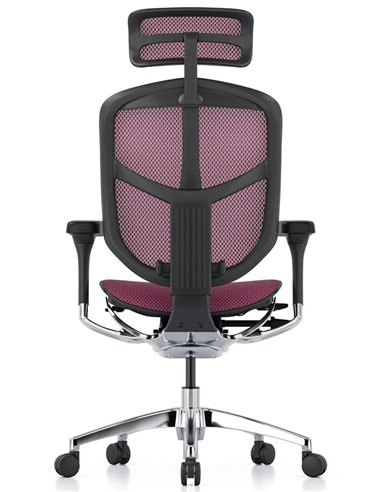 Кресло ENJOY ELITE 2 (EJE2-AB-HAM-5D-L, сетка T-168-B5 Pink), эргономичное