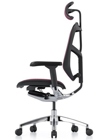 Кресло ENJOY ELITE 2 (EJE2-AB-HAM-5D-L, сетка T-168-B5 Pink), эргономичное