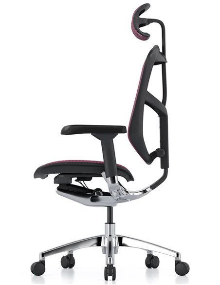Кресло ENJOY ELITE 2 (EJE2-AB-HAM-5D-L, сетка T-168-B5 Pink), эргономичное