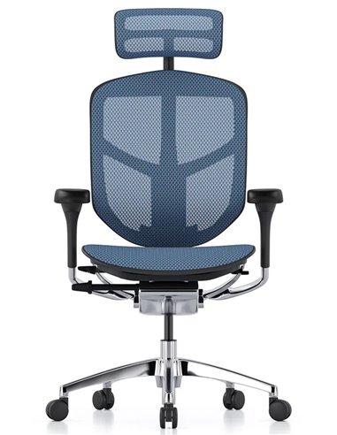 Кресло ENJOY ELITE 2 (EJE2-AB-HAM-5D-L, сетка T-168-B4 Cobalt), эргономичное