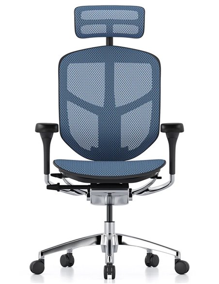 Кресло ENJOY ELITE 2 (EJE2-AB-HAM-5D-L, сетка T-168-B4 Cobalt), эргономичное