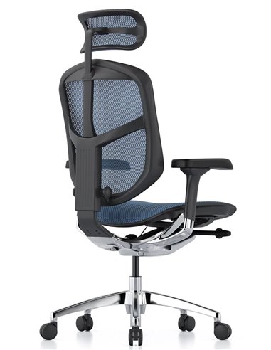 Кресло ENJOY ELITE 2 (EJE2-AB-HAM-5D-L, сетка T-168-B4 Cobalt), эргономичное