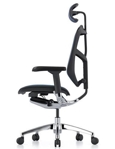 Кресло ENJOY ELITE 2 (EJE2-AB-HAM-5D-L, сетка T-168-B4 Cobalt), эргономичное