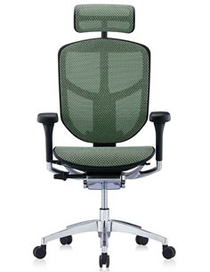 Кресло ENJOY ELITE 2 (EJE2-AB-HAM-5D-L, сетка T-168-B6 Green), эргономичное 2