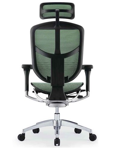 Кресло ENJOY ELITE 2 (EJE2-AB-HAM-5D-L, сетка T-168-B6 Green), эргономичное