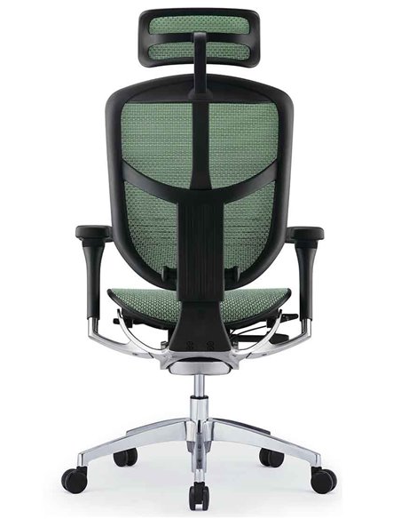 Кресло ENJOY ELITE 2 (EJE2-AB-HAM-5D-L, сетка T-168-B6 Green), эргономичное