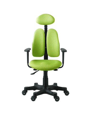 Крісло DUOREST Lady DR-7900 для персоналу, ортопедичне, колір салатовий