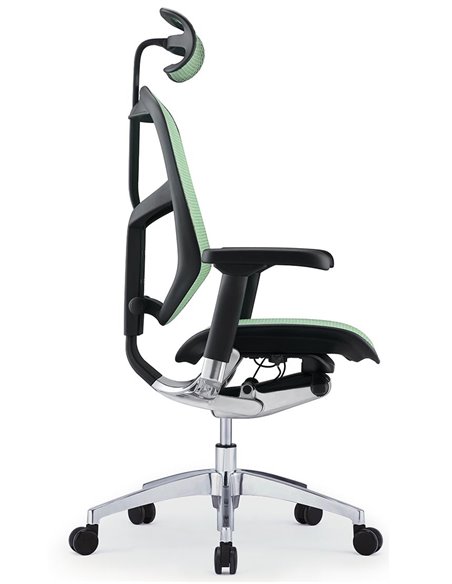 Кресло ENJOY ELITE 2 (EJE2-AB-HAM-5D-L, сетка T-168-B6 Green), эргономичное