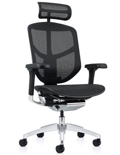 Кресло ENJOY ELITE 2 (EJE2-AB-HAM-5D-L, сетка T-168-B1Black), эргономичное