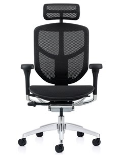 Кресло ENJOY ELITE 2 (EJE2-AB-HAM-5D-L, сетка T-168-B1Black), эргономичное 2