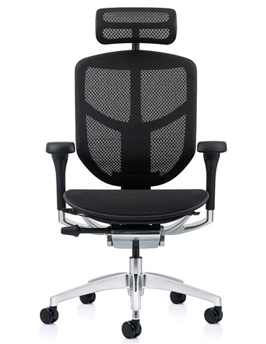 Кресло ENJOY ELITE 2 (EJE2-AB-HAM-5D-L, сетка T-168-B1Black), эргономичное