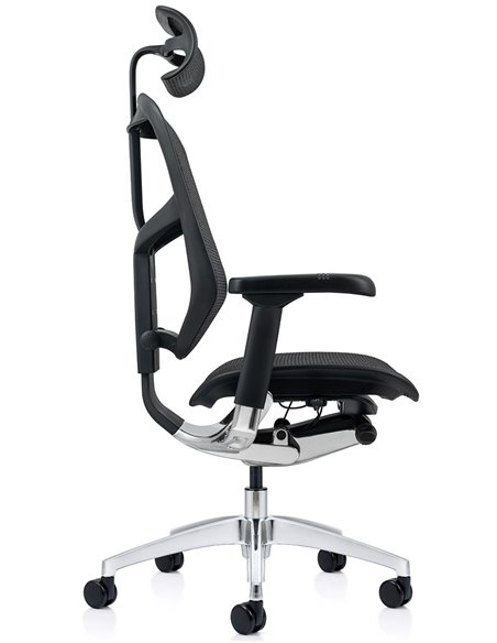 Кресло ENJOY ELITE 2 (EJE2-AB-HAM-5D-L, сетка T-168-B1Black), эргономичное