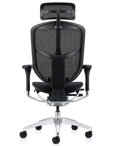 Кресло ENJOY ELITE 2 (EJE2-AB-HAM-5D-L, сетка T-168-B1Black), эргономичное
