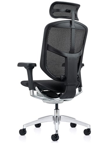Кресло ENJOY ELITE 2 (EJE2-AB-HAM-5D-L, сетка T-168-B1Black), эргономичное