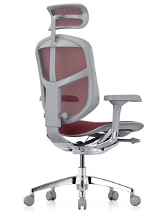 Кресло ENJOY ELITE 2 (EJE2-AG-HAM-5D-L, сетка T-168-B3 Scarlet), эргономичное 2