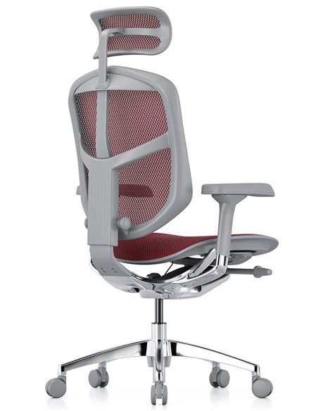 Крісло ENJOY ELITE 2 (EJE2-AG-HAM-5D-L, сітка T-168-B3 Scarlet), ергономічне