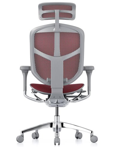 Крісло ENJOY ELITE 2 (EJE2-AG-HAM-5D-L, сітка T-168-B3 Scarlet), ергономічне